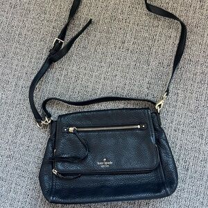Kate Spade Black Toddy - Leather Crossbody Bag